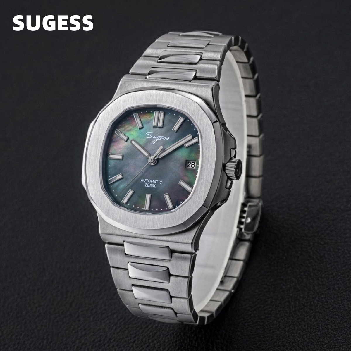 Luxury Watch Cartier - Sugess Man Watch Automatic Mechanical Wristwatches