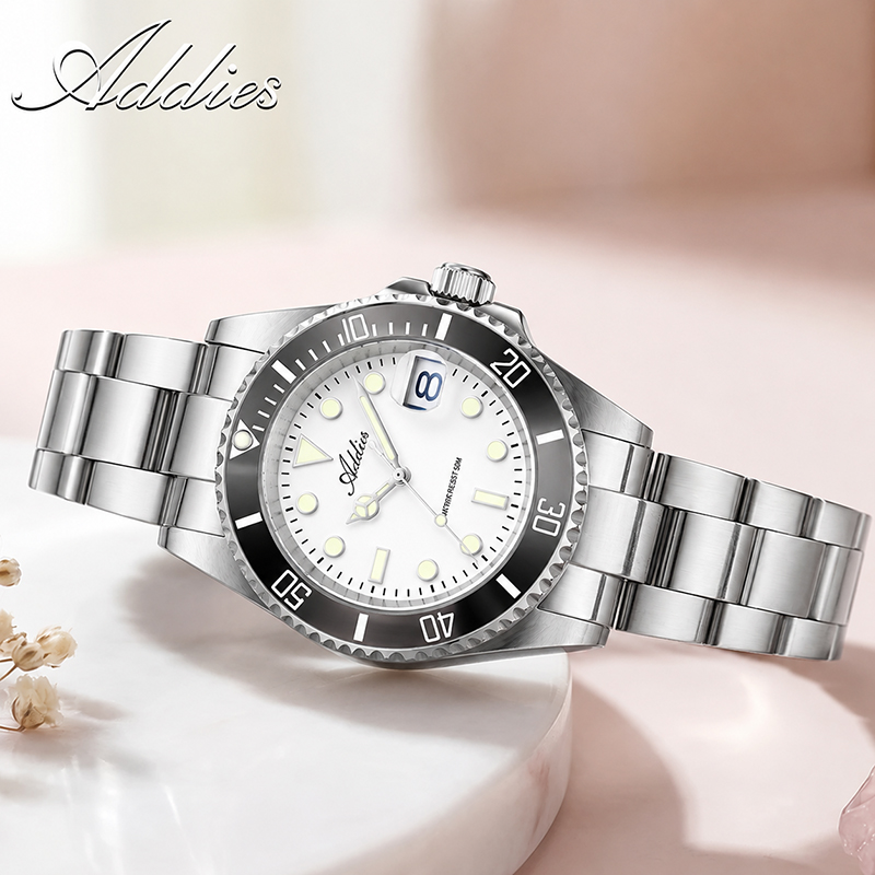 Luxury Watch Ladies - ADDIES 36mm 50m Waterproof Women's Watches