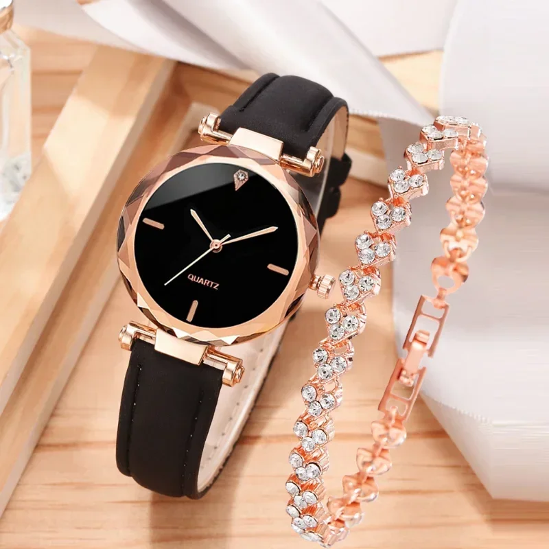 Luxury Watch Ladies - 2PCS Set Luxury Watch Women Bracelet