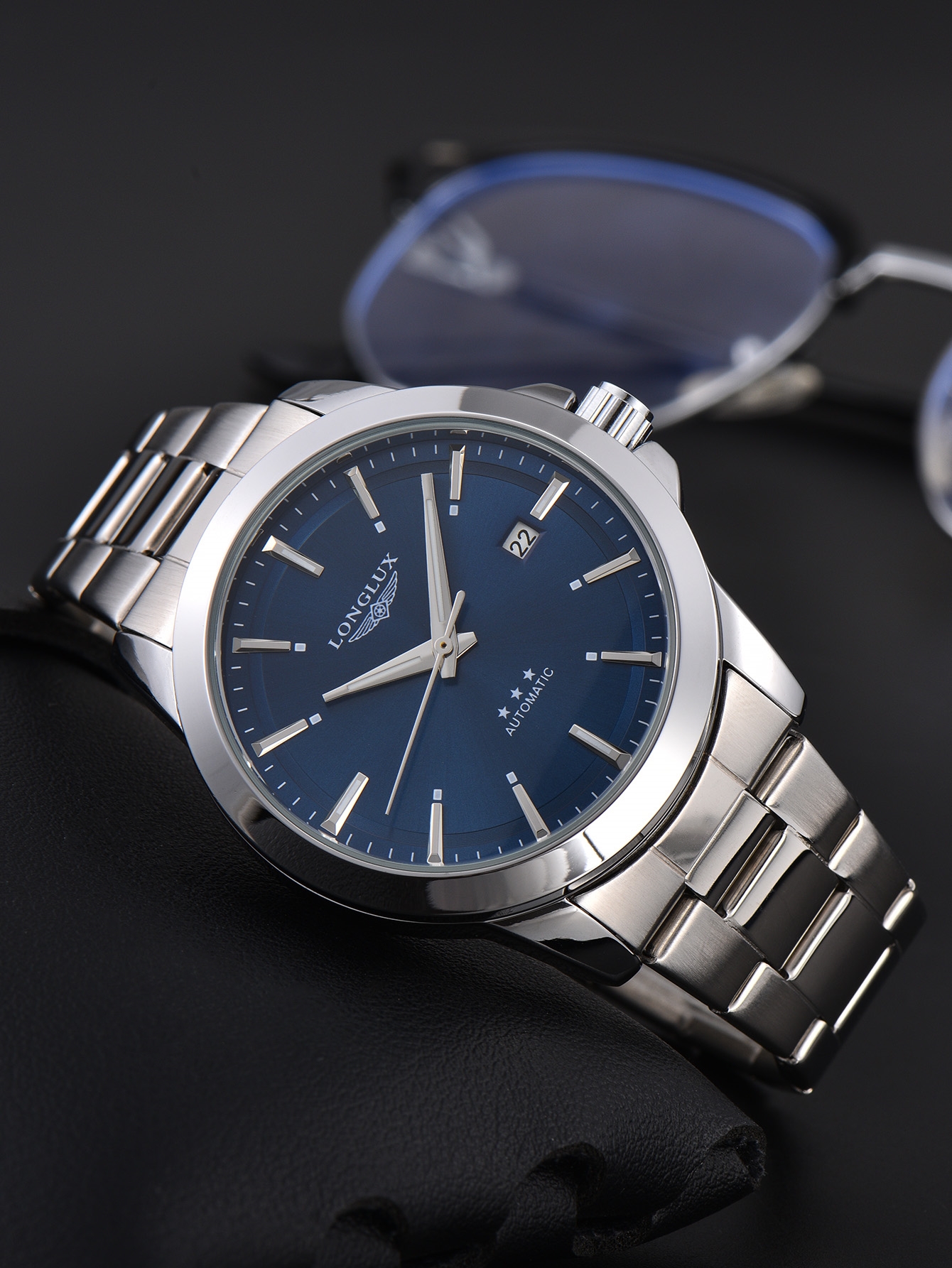 Luxury Watch Cartier - Men automatic watch business date mechanical