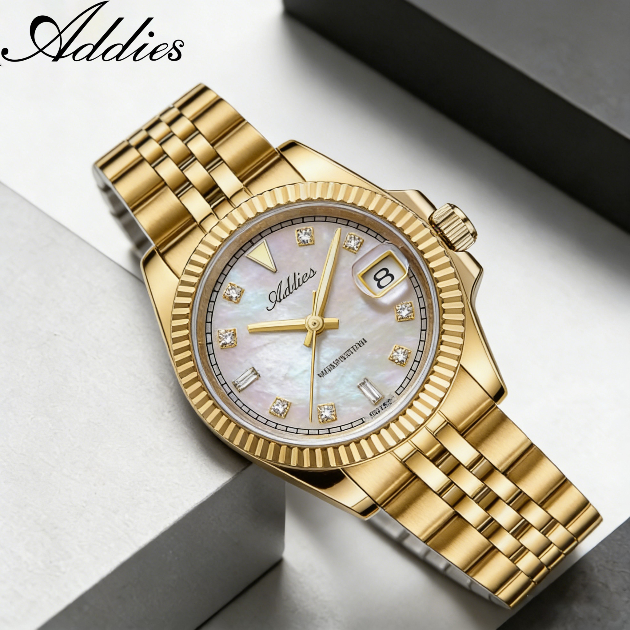 Luxury Watch Quartz - ADDIES 585 Quartz Women's Watches Sapphire