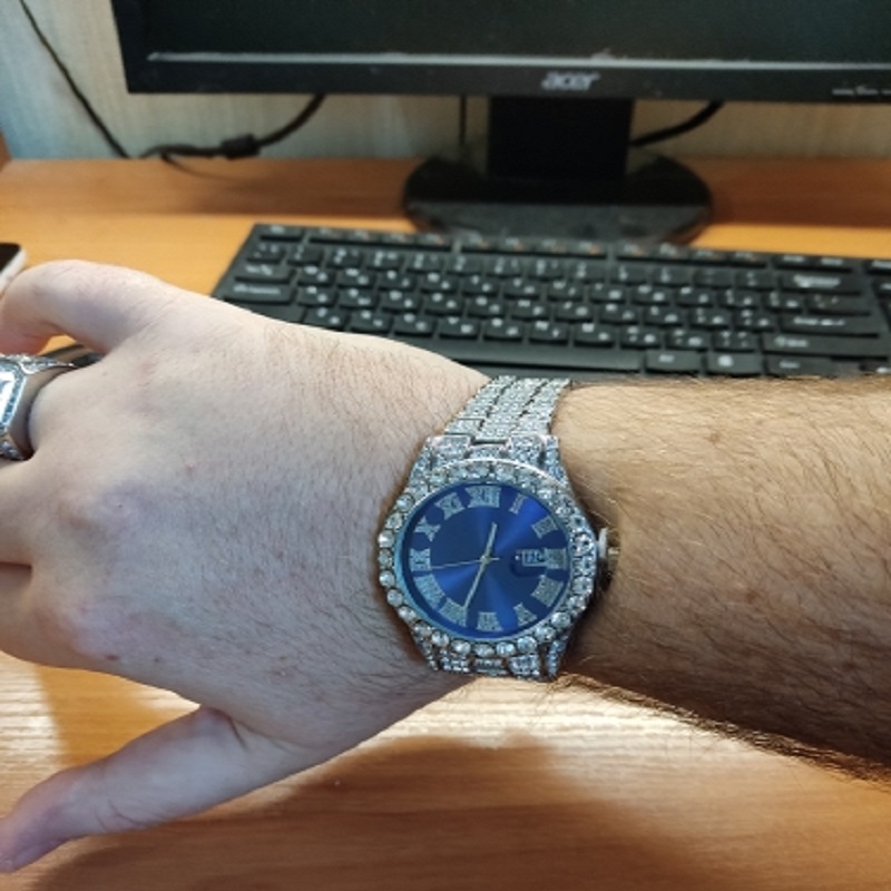 Hip hop Watch Male watch luxur - Luxury Watch Affordable recensie en prijs
