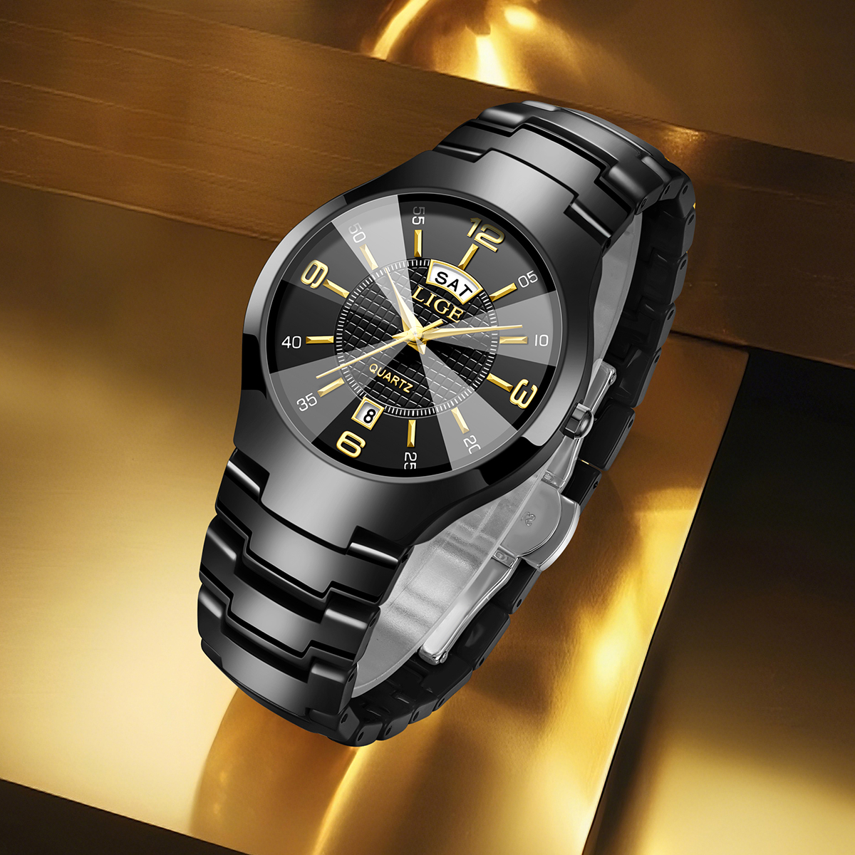 LIGE Fashion Elegant Women's W - Luxury Watch Quartz recensie en prijs