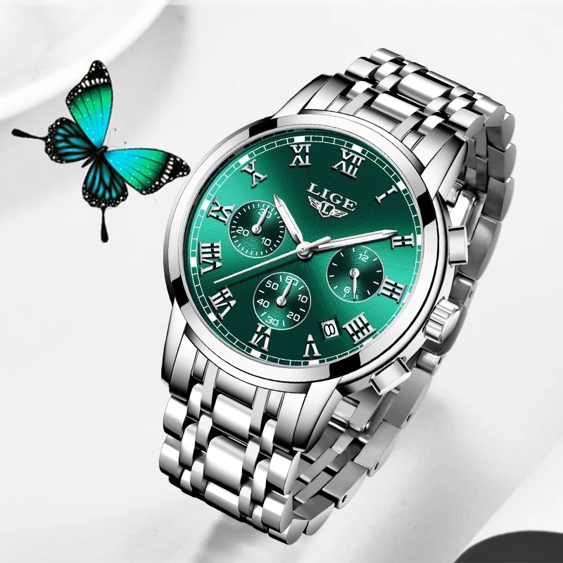 LIGE 2024 New Fashion Women Wa - Luxury Watch Ladies recensie en prijs