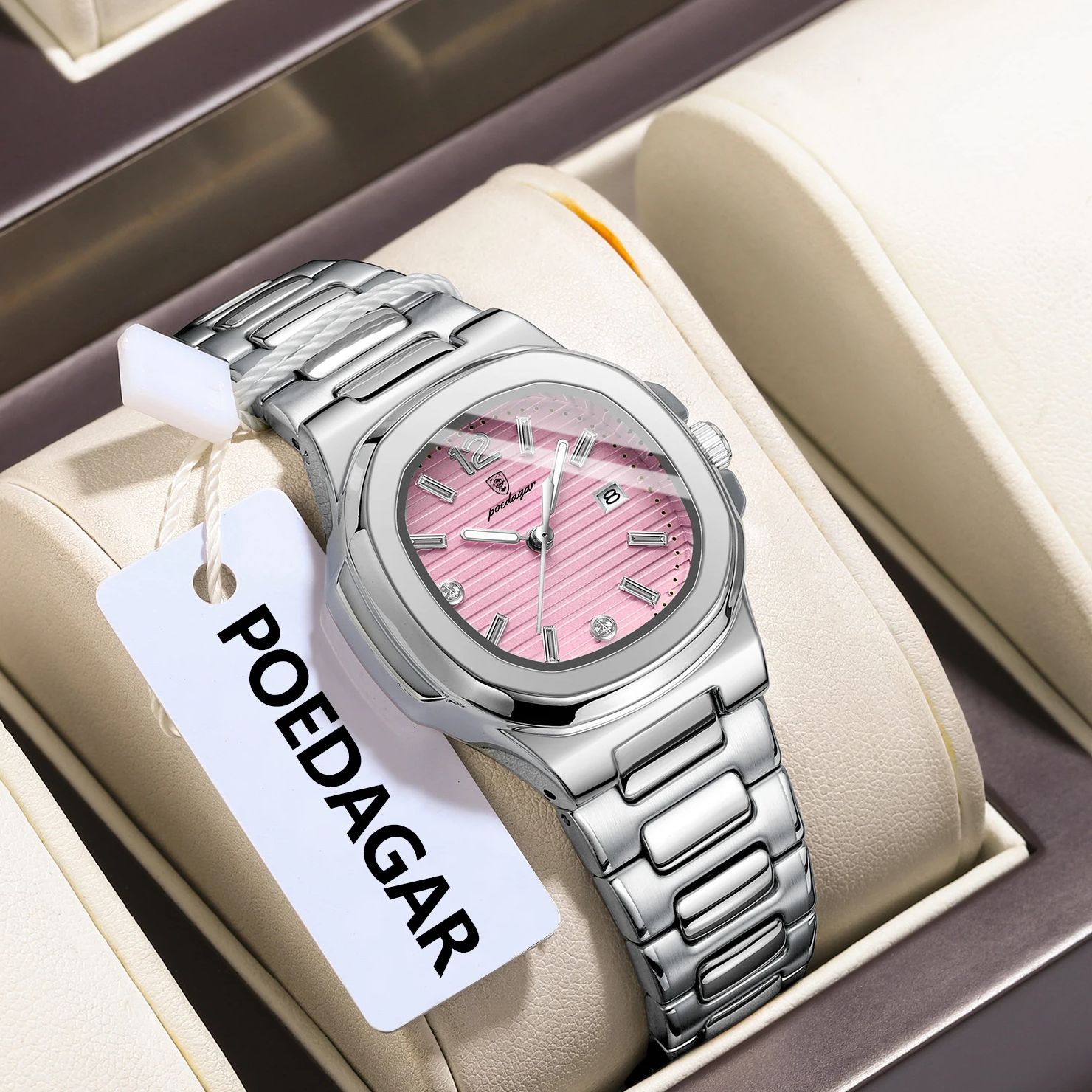 POEDAGAR Square Fashion Woman  - Luxury Watch Cartier recensie en prijs