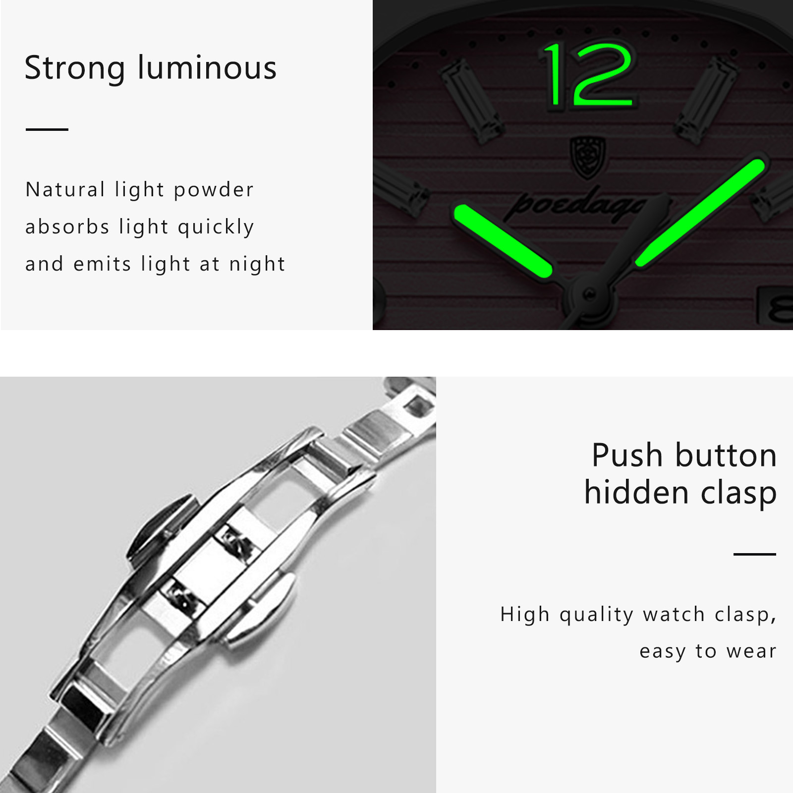 POEDAGAR Square Fashion Woman  - Luxury Watch Cartier recensie en prijs
