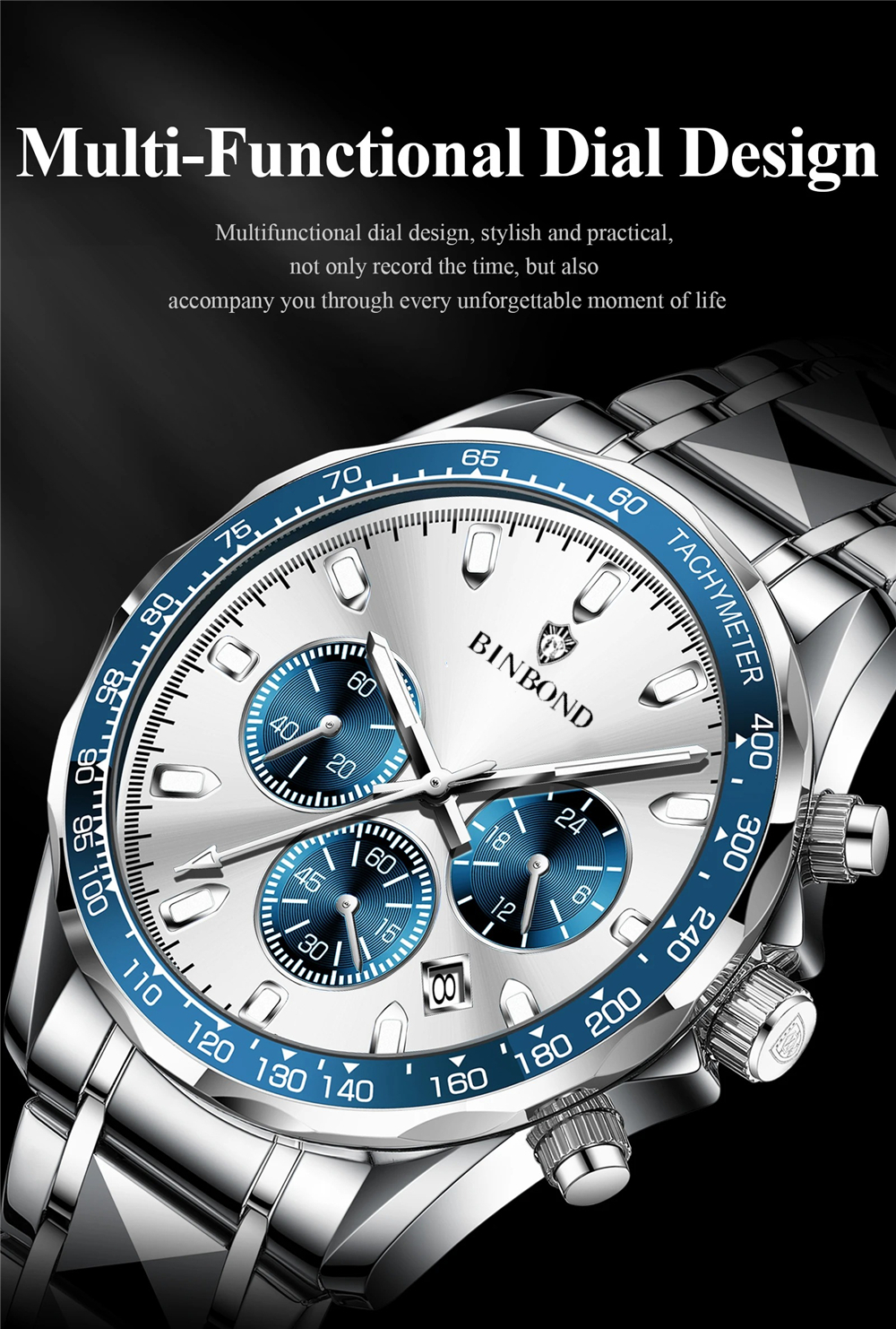 Sports New Men Chornograph Wat - Luxury Watch Affordable recensie en prijs