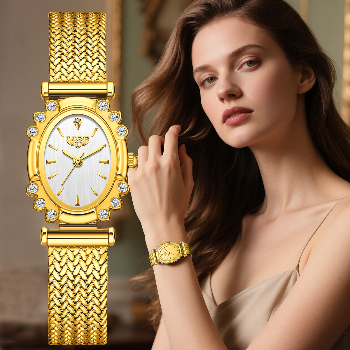 LIGE 2026 Luxury Women Watches - Luxury Watch Quartz recensie en prijs