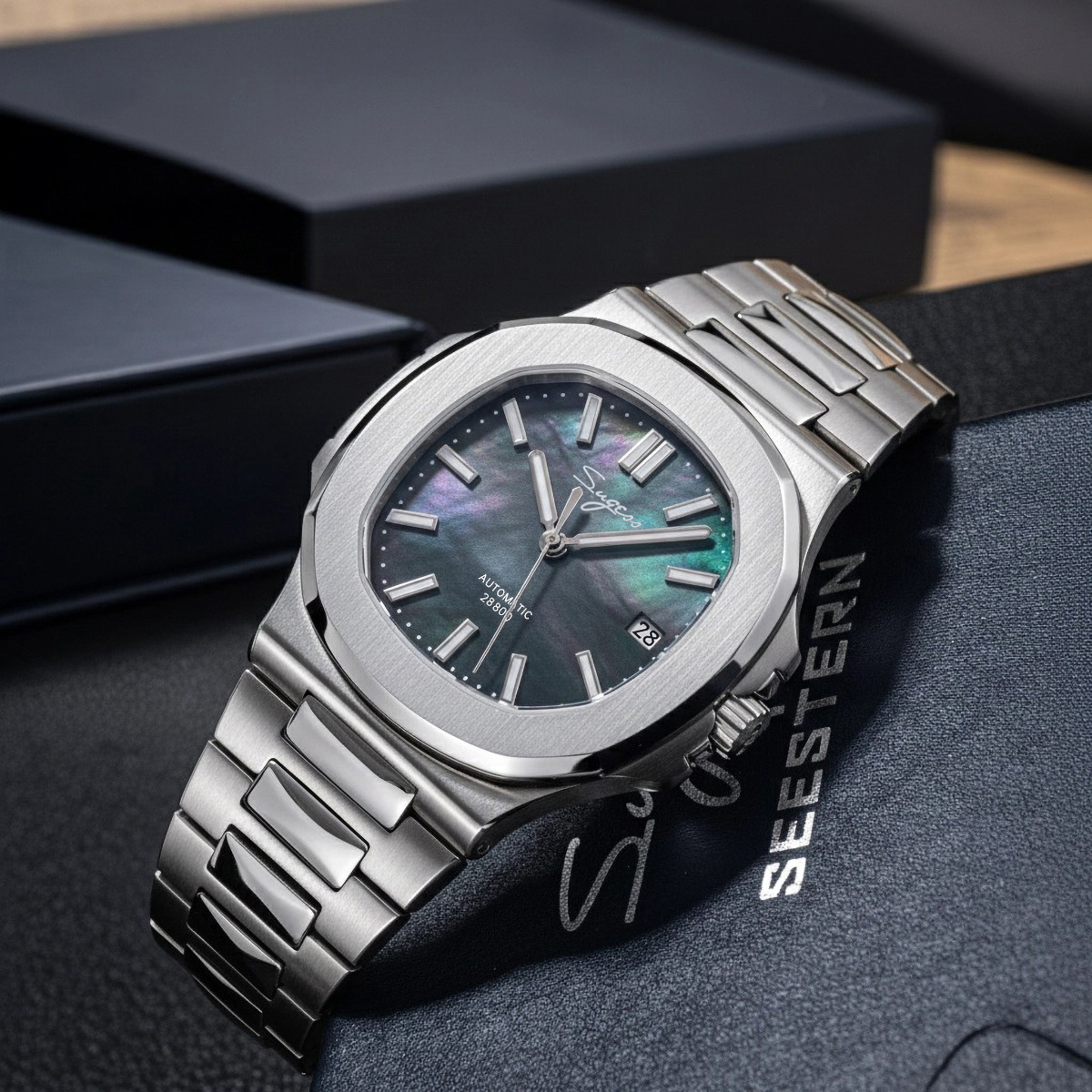 Sugess Man Watch Automatic Mec - Luxury Watch Cartier recensie en prijs