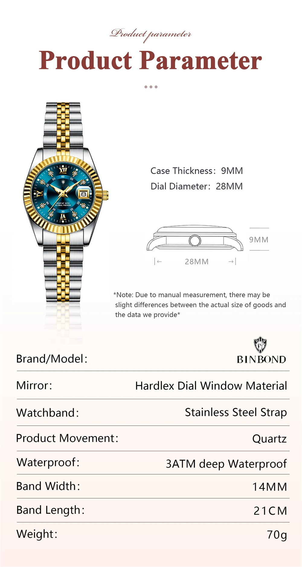 28MM Fashion Quartz Wristwatch - Luxury Watch Cartier recensie en prijs