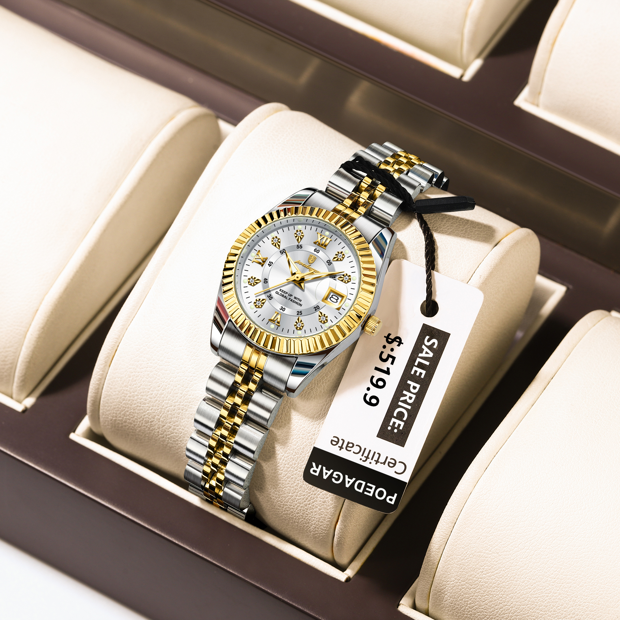 POEDAGAR Luxury Women's Watche - Luxury Watch Cartier recensie en prijs