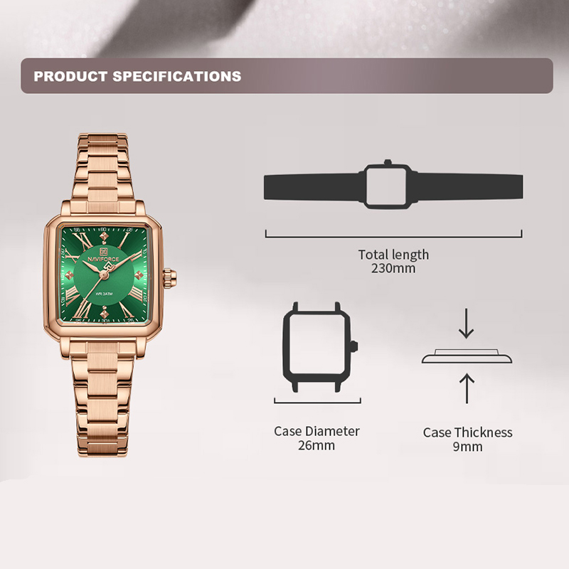 NAVIFORCE New Original Luxury  - Luxury Watch Ladies recensie en prijs