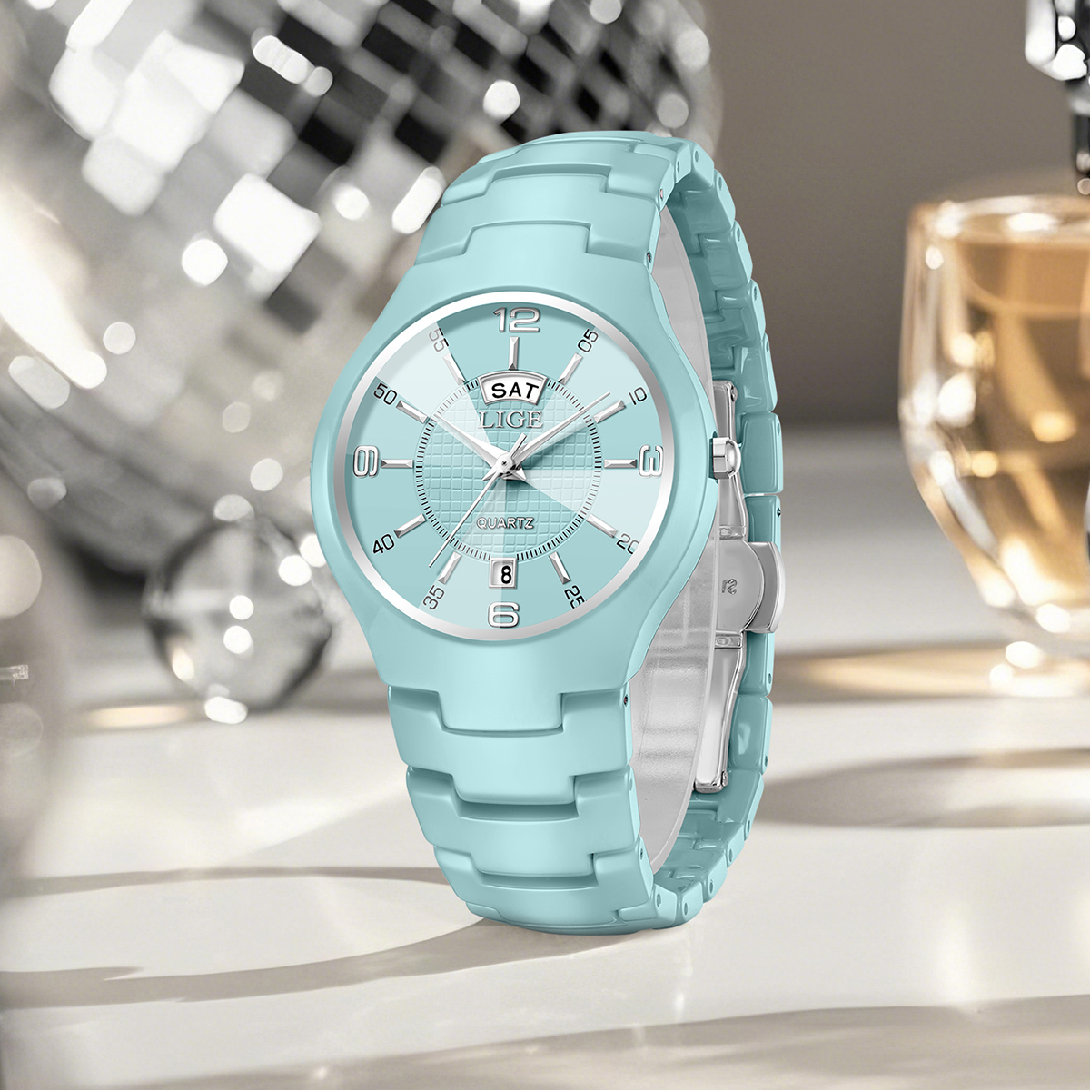 LIGE Luxury Elegant Quartz Wom - Luxury Watch Ladies recensie en prijs