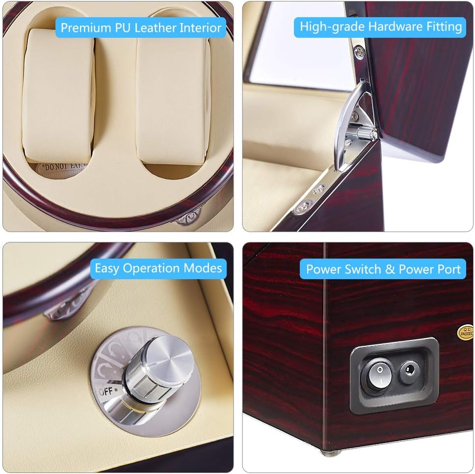 Double Watch Winder Box for Au - Quiet Luxury Watch Men recensie en prijs