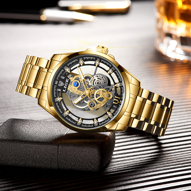 2026 LIGE Men Watch Skeleton A - Luxury Watch Affordable recensie en prijs