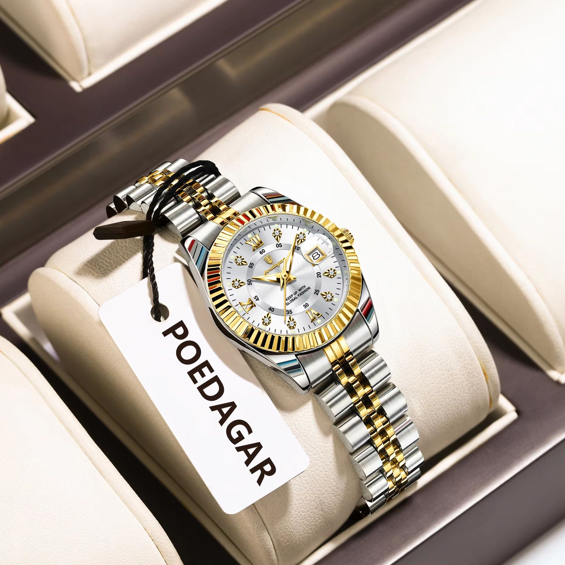 POEDAGAR Fashion Luxury Ladies - Luxury Watch Cartier recensie en prijs