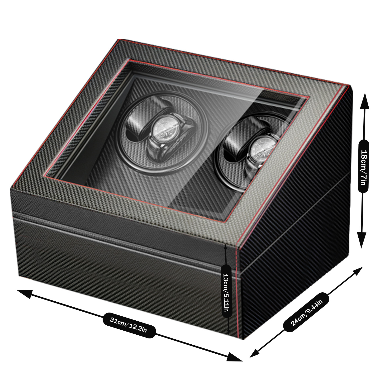 BYMAOCAR 4+6 Watch Winder, Lux - Quiet Luxury Watch Men recensie en prijs