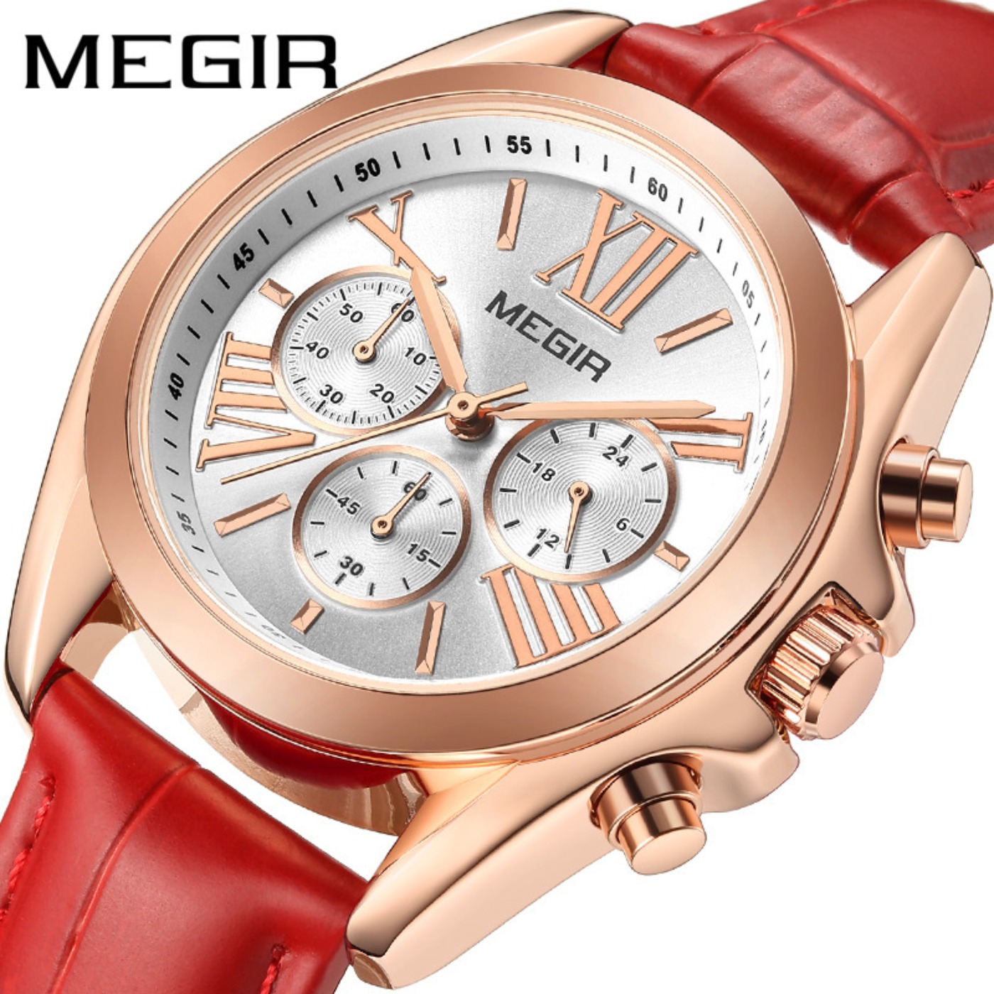 MEGIR New Luxury Leather Watch - Luxury Watch Ladies recensie en prijs