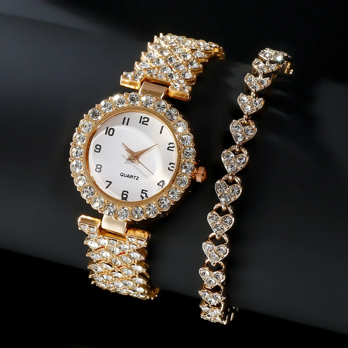 1pcs/2pcs Luxury Fashion Women - Luxury Watch Ladies recensie en prijs