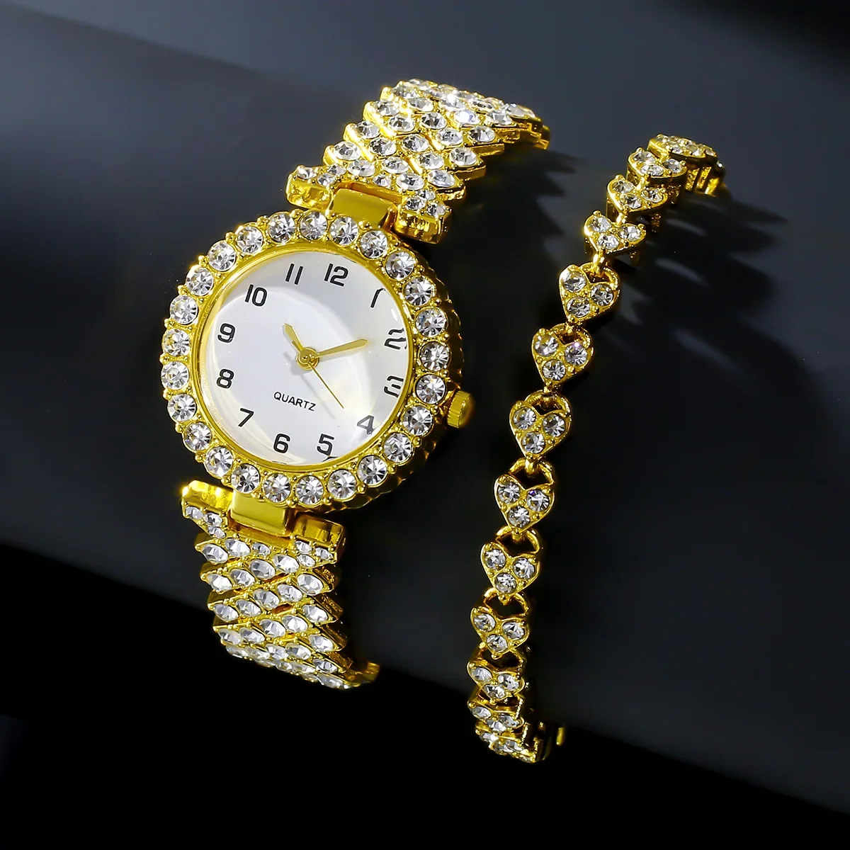 1pcs/2pcs Luxury Fashion Women - Luxury Watch Ladies recensie en prijs