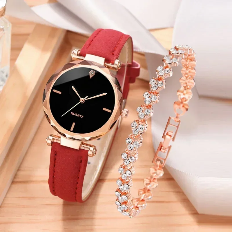 2PCS Set Luxury Watch Women Br - Luxury Watch Ladies recensie en prijs