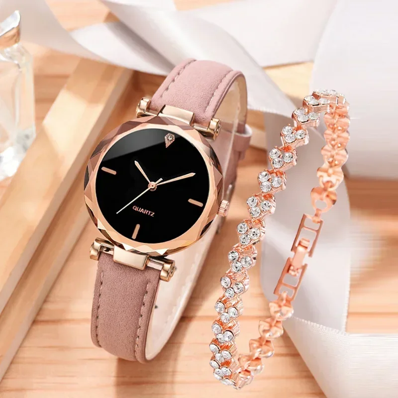 2PCS Set Luxury Watch Women Br - Luxury Watch Ladies recensie en prijs