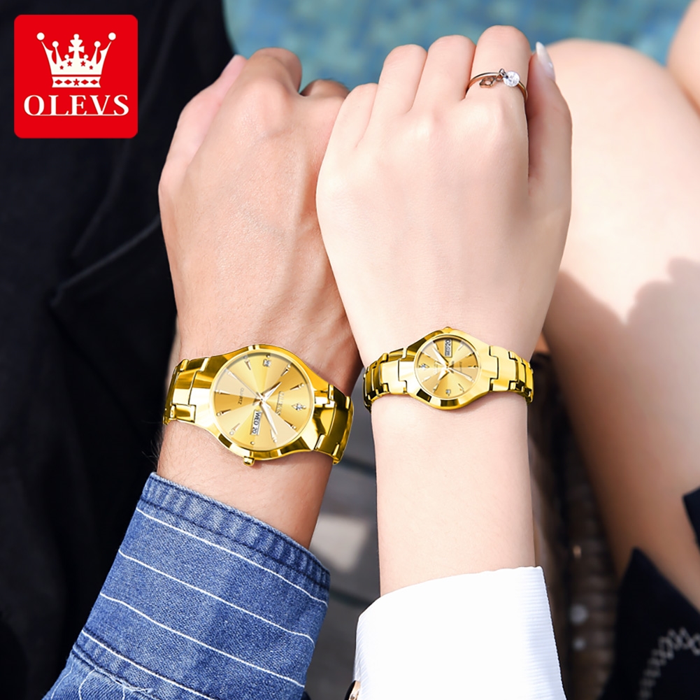 OLEVS TOP Brand Gold Watches f - Luxury Watch Affordable recensie en prijs