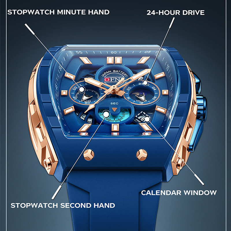 Multifunction Chronograph Men  - Luxury Watch Affordable recensie en prijs