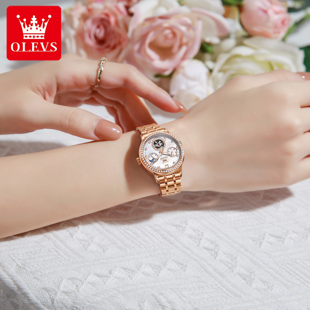 OLEVS Women's Watches Top Bran - Luxury Watch Quartz recensie en prijs