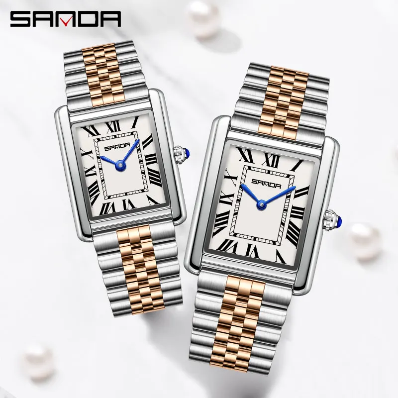 SANDA Couple Tank Quartz Watch - Luxury Watch Cartier recensie en prijs