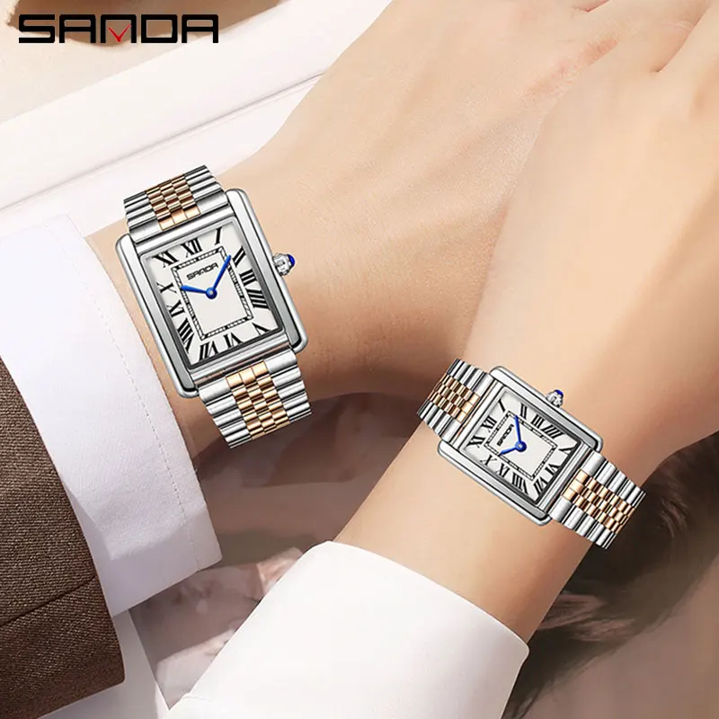 SANDA Couple Tank Quartz Watch - Luxury Watch Cartier recensie en prijs