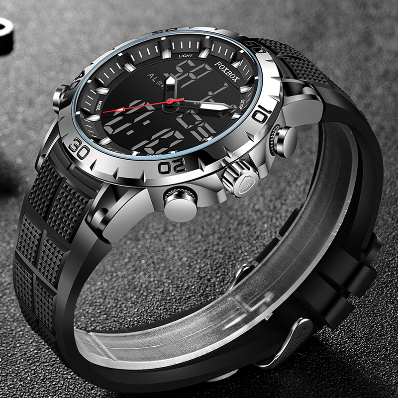 FOXBOX Mens Watches Sports Top - Luxury Watch Affordable recensie en prijs