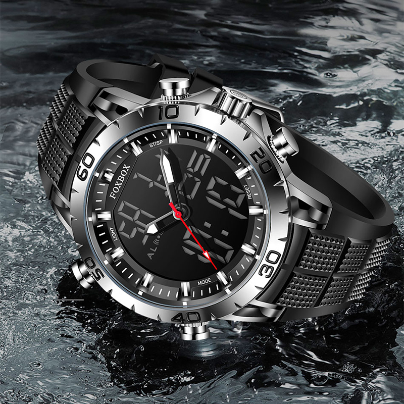 FOXBOX Mens Watches Sports Top - Luxury Watch Affordable recensie en prijs