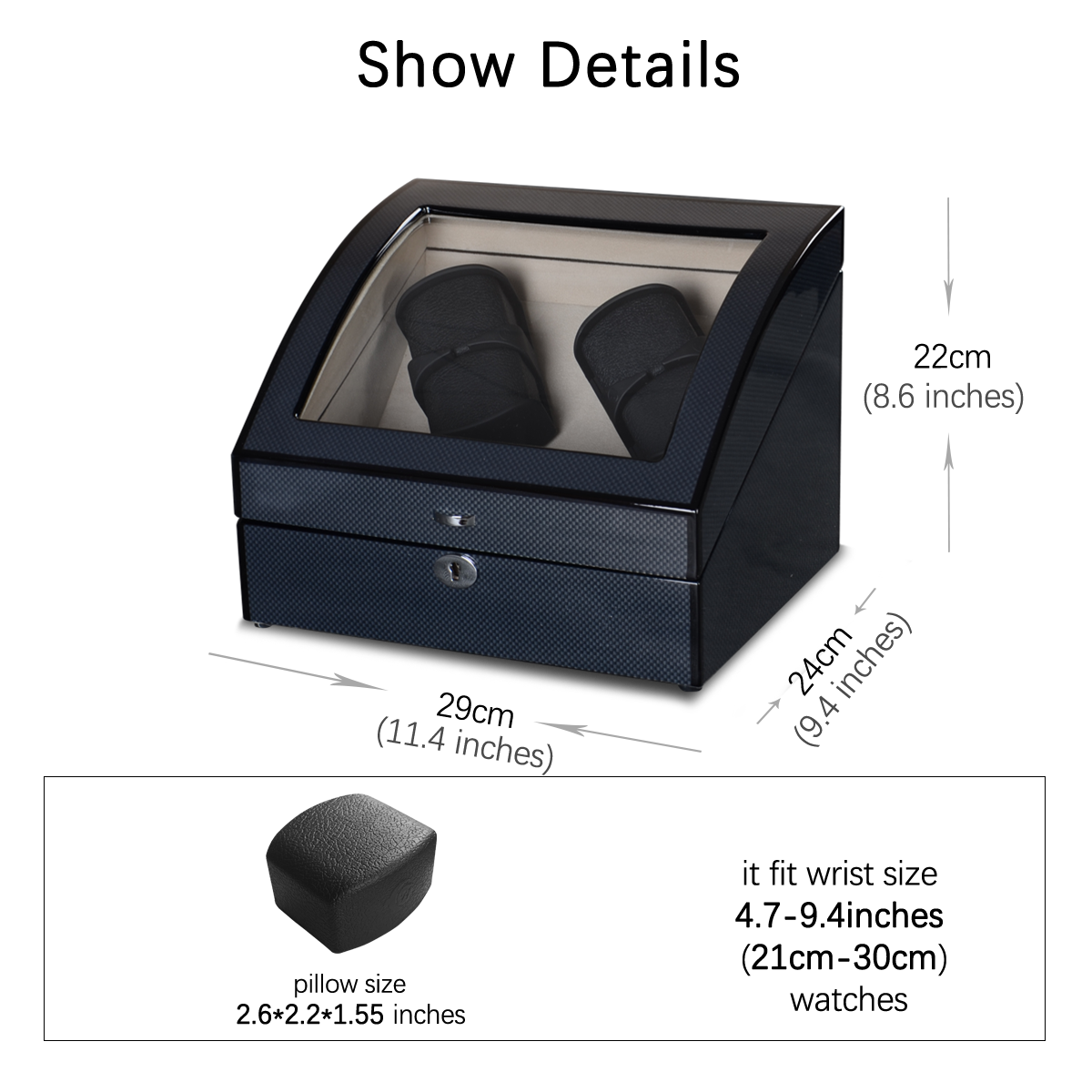 4+4 Watches Winder Box for Aut - Quiet Luxury Watch Men recensie en prijs